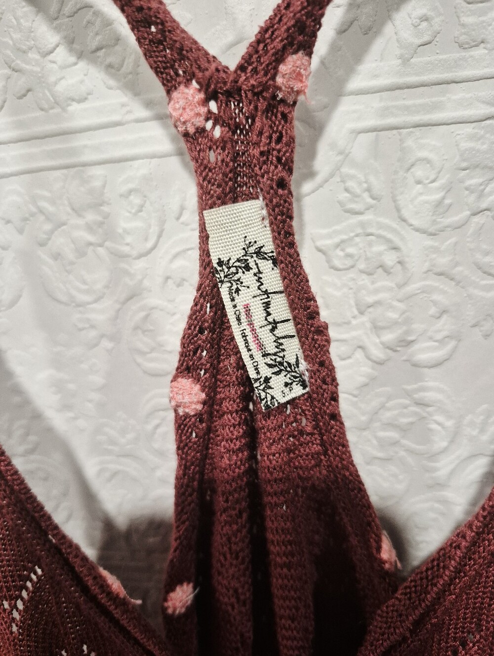 Free People Intimately Lazy Daisy Crochet Chemise Midi Dress - Picture 3 of 12